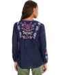 Field Henley Blouse - Kesia
