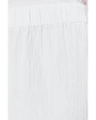 Organic Cotton Pucker Ankle Wide Pants
