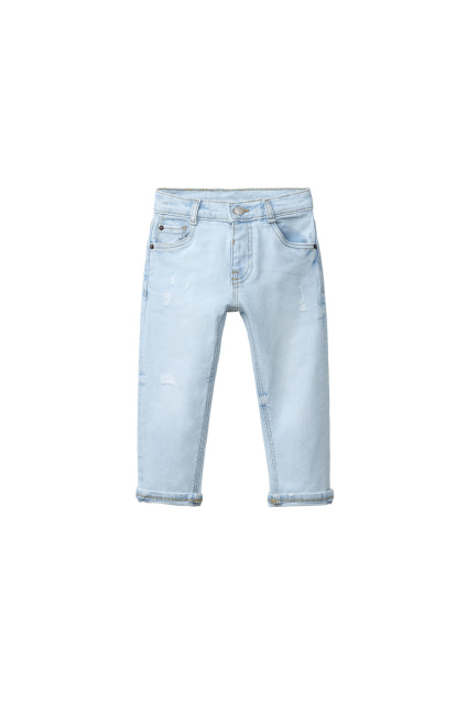 Zara ПРЯМЫЕ ДЖИНСЫ COMFORT С РАЗРЕЗАМИ 543206519-406-18