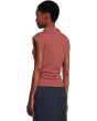 Amara Mock Neck Power Shoulder Top