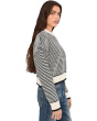Joanna Textured Stitch Cotton Pullover
