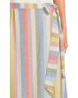 Striped Wrap Skirt