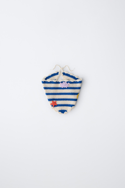 Zara ВЯЗАНАЯ БАНДАНА СО СТРУКТУРНЫМ РИСУНКОМ CASA LAWA X KIDS 519217923-044-6