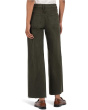 Meg High-rise Fab Ab Wide Leg Raw Hem In Sherwood Forest
