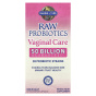 Garden of Life, RAW Probiotics, Vaginal Care, добавка для здоровья влагалища, 30 вегетарианских капсул