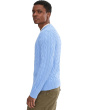 Cable-Knit Cotton Sweater