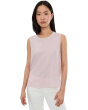 Sleeveless Crew Neck Blouse