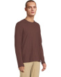 Pima Pique Long Sleeve Crew
