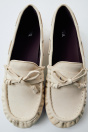 Zara КОЖАНЫЕ ПЛОСКИЕ МОКАСИНЫ СО СБОРКАМИ 545453693-724-35