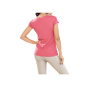 Designer-Shirt m. Chiffon, hummer