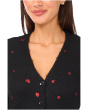 Foil Heart Cardigan