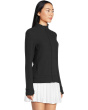 Textured Waffle Knit Full-zip Jacket