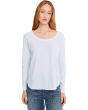 Long Sleeve Shirttail Pocket Tee