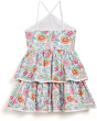 Tiered Floral Halter Dress (Infant/Toddler/Little Kid/Big Kid)
