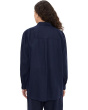 Organic Handkerchief Linen Classic Collar Long Shirt