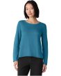 Peruvian Cotton Blend Bateau Neck Sweater