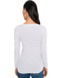 Long Sleeve Twisted Scoopneck Tee