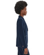 Sleek Stretch Accent Stitch Blazer