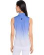 Plum Sleeveless Print Top