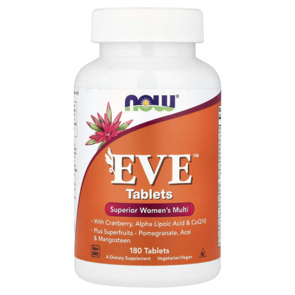 NOW Foods, EVE™, мультивитамины для женщин, 180 таблеток