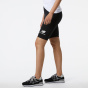 NEW BALANCE Женские шорты NB Essentials Stacked Приталенные короткие