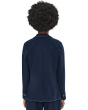 Sleek Stretch Accent Stitch Blazer