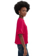 Flounce Elbow Bow Sleeve Top