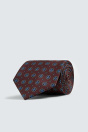 Zara ЖАККАРДОВЫЙ ГАЛСТУК С ГЕОМЕТРИЧЕСКИМ РИСУНКОМ ИЗ 100% ШЕЛКА 503389448-605-3