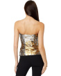 Camilo Strapless Floral Jacquard Top