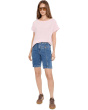 Ella Denim Button Welt Pocket Shorts