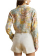 Linen Roll-Tab Sleeve Tunic