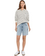 Ex-Boyfriend Mid-Rise Slouchy Shorts in Soft Focus