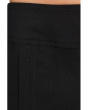 Control Stretch Crop Pants with Vertical Faux Pocket Detail