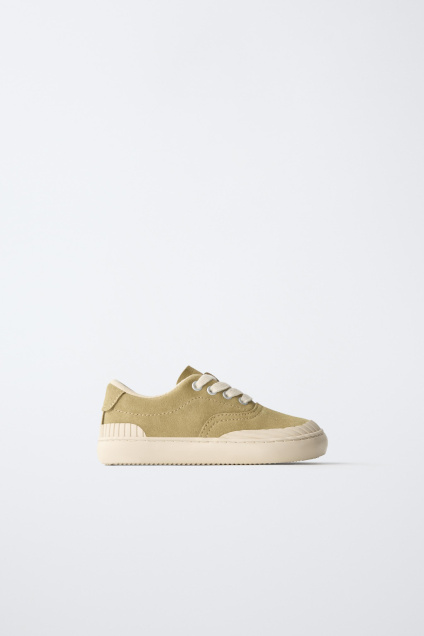 Zara КОЖАНЫЕ КРОССОВКИ 520182038-032-22