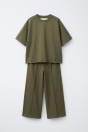 Zara КОМПЛЕКТ СВЕРХМОЩНОЙ РУБАШКИ И БРЮК С КОРОТКИМИ РУКАВАМИ 504043638-505-7