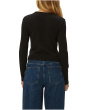 Trixie Crew Neck Snap Cardi