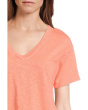 Short Sleeve V-Neck Boxy Tee