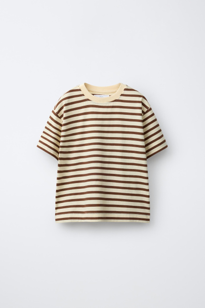 Zara ФУТБОЛКА В ПОЛОСКУ 519879733-700-7