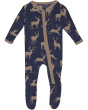 Kickee Pants Kids Футболка с принтом и двухсторонней застежкой-молнией (для младенцев)