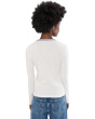 Heather Tipped Long Sleeve Crew