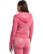 Solid Classic Juicy Hoodie With Back Bling