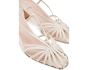 Priscilla Lattice Slingback Mid Heel Sandals