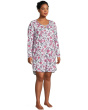 Plus Size Jolly & Bright Long Sleeve Nightgown