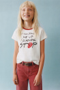 Zara ФУТБОЛКА С ПРИНТОМ ROLLING STONES - Белый?