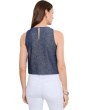 NZ by NIC+ZOE Chambray Mix Stevie Tank
