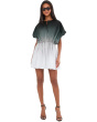 Super Oversized Sleeveless Flared Mini Dress