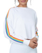 Rainbow Cropped Pullover