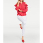 Bluse m. Cut-Outs, koralle