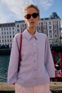 Zara ЛЬНЯНАЯ КУРТКА С ПЫШНЫМИ РУКАВАМИ 513972198-612-1