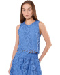 Sleeveless Lace Top